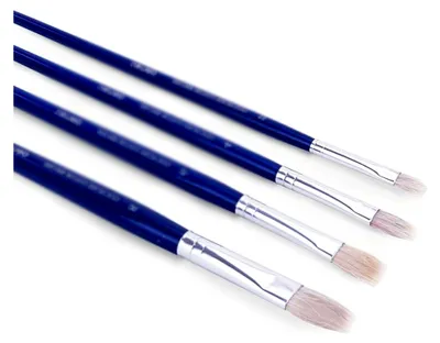 Produktbild von 4er-Set Gouache-Pinsel