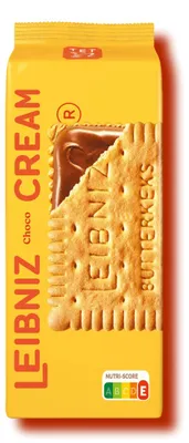 Image de Leibniz Keks n Cream Choco Biscuits au beurre avec une délicieuse crème au chocolat 228g