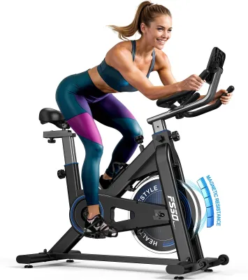 Zdjęcie produktu dla Rower stacjonarny do jazdy w pomieszczeniach - trenażer rowerowy - rower fitness - rower stacjonarny - rower do użytku wewnątrz - rama stalowa