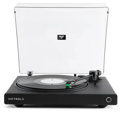 Obrázek produktu pro Victrola VPT-1520-BLK-INT Wave gramofon černý