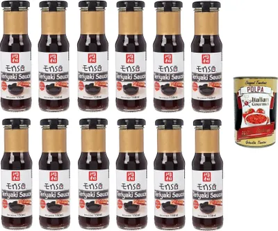 Produktbild von Enso Salsa Teriyaki Sauce cuisine 12x150ml + Italian Gourmet Polpa di Pomodoro 400g