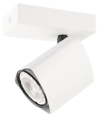 Zdjęcie produktu dla Reflektor sufitowy ruchomy Merusa biały 1xGU10x35W metal wym:10x11x7cm IP20 Italux