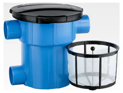 Produktbild von Externer Regenwasserfilter für den Garten mit Deckel