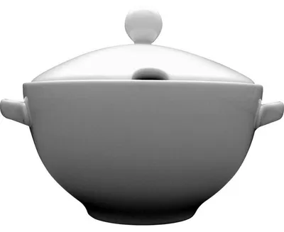 Obrázek produktu pro Polévková mísa, porcelán, bílá, série Kaszub/Hel, Lubiana, 3 litry