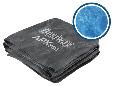 Produktbild von Bestway® Ersatzteil Poolfolie Mamor-Optik (anthrazit) für Bestway® APX 365™ Pool 549x274x132 cm, eckig