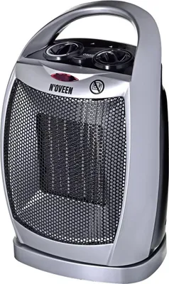 Obrázok produktu pre Noveen PTC09 - Elektrický ohrievač s ventilátorom - Keramický - Vnútorný - Hala - Stolový - Sivý - 1500 W