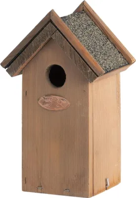 Immagine prodotto di Cassetta nido di alta qualità per scriccioli in legno con tetto bituminoso