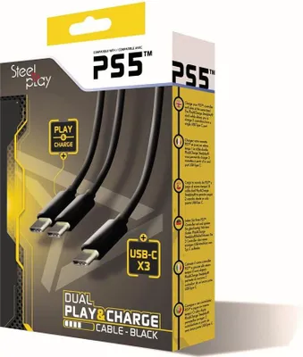 Immagine prodotto di Steelplay JVAPS500003 accessorio di controller da gaming Cavo per controller per videogiochi