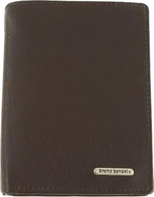 Produktbild von bruno banani Leder Geldbörse New York Wallet Brown dunkelbraun
