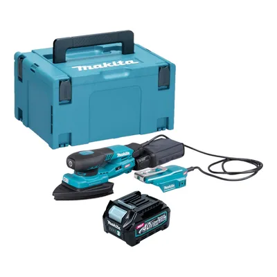 Produktbild von Makita BO 006 CGD101 Akku Deltaschleifer 40 V max. 100 x 150 mm 3,0 mm Hub Brushless + 1x Akku 2,5 Ah + Makpac - ohne Ladegerät