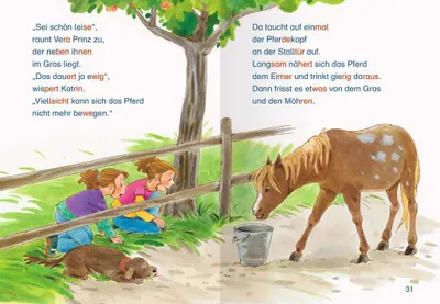 Produktbild von Leserabe Sonderausgaben - Die schönsten Pferdegeschichten - Silbe für Silbe lesen lernen