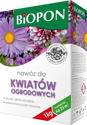 Obrázek produktu pro BIOPON hnojivo pro zahradní květiny 1kg