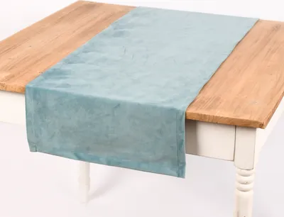 Produktbild von Magma Tischläufer Samt uni mint 40x145cm