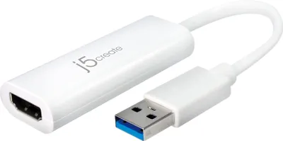 Produktbild von j5create JUA254-N USB™ zu HDMI™ Multi-Monitor Adapter, 3.2 Gen 1 (3.1 Gen 1), USB Typ-A, HDMI-Ausgang, 2048 x 1152 Pixel