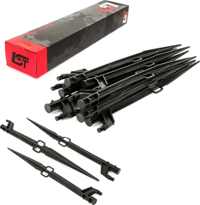 Produktbild von 25x Erdspieß Erdanker für Micro Sprühregner Bewässerung Schlauch Sprüher 7mm