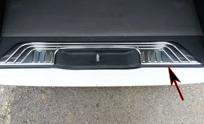 Zdjęcie produktu dla Chromowana osłona zderzaka ze stali nierdzewnej do MERCEDES VITO, V CLASS |W447 | 2014&gt