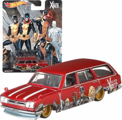 Produktbild von Mattel FYN96 - Hot Wheels Premium Car Pop Culture Nissan Skyline Van