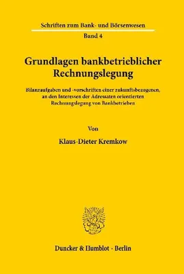 Produktbild von Grundlagen bankbetrieblicher Rechnungslegung.