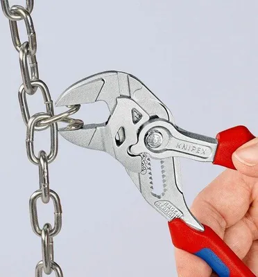 Immagine prodotto di Chiavi cromate con impugnature multicomponente e lunghezza di 180 mm