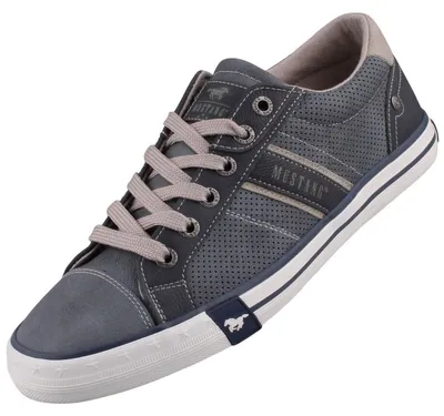 Image de Mustang Herren Sneaker Blau 26M0151001-jeans