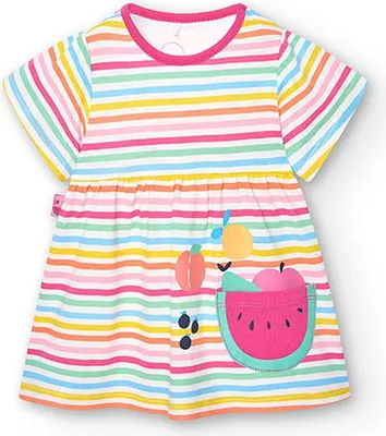 Produktbild von Boboli 148092 Kleid Mehrfarbig 6 Months Mädchen Mehrfarbig 6 Months