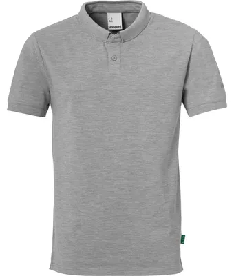 Obrázok produktu pre Uhlsport Essential Prime Polo Tričko Pánske - Dark Grey Mottled / Black