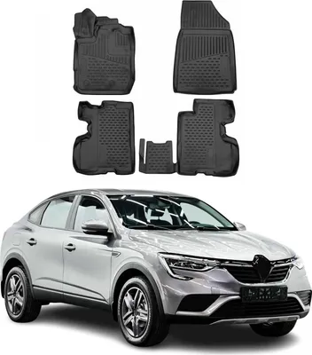 Immagine prodotto di 2019-2021 Renault Arkana tappetini TPE nero 4 pz