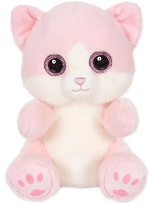 Obrázek produktu pro Plyšová hračka – kočička Pinky Cutydoos, pudrově růžová – 23 cm
