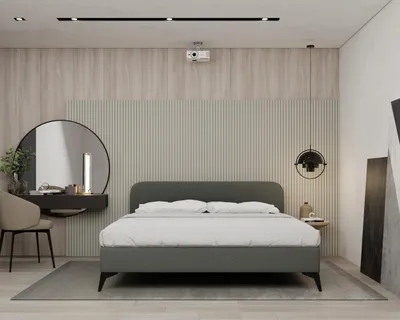 Produktbild von Polsterbett MAVILO - Komfortbett mit Stauraum, Doppelbett, 180x200cm, Grau, Bonellfederkernmatratze, H2/H3