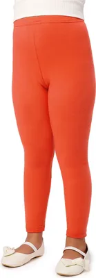 Produktbild von Merry Style Mädchen Lange Leggings aus Baumwolle MS10-225 (Rost,116)
