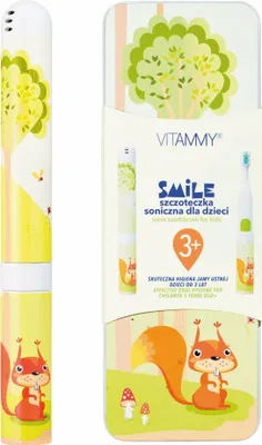 Produktbild von VITAMMY SMILE Kinder-Schallzahnbürste, Eichhörnchen, ab 3 Jahren
