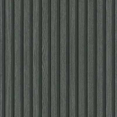 Produktbild von Noordwand Tapete Botanica Wooden Slats Schwarz und Grau