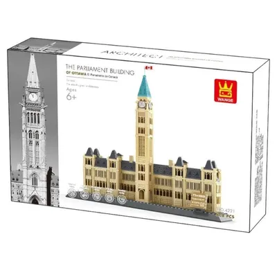 Produktbild von Architect-Set Parlament Ottawa – Kompatibles Baukasten-Modell