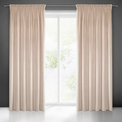 Produktbild von Eurofirany Vorhang AURORA aus Polyester rosa 270cm x 140cm