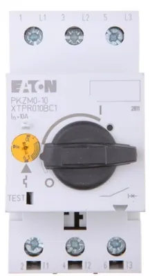 Immagine prodotto di EATON Motorschutzschalter 10A PKZM0-10 4kW/400V Knebelbetätigung PKZM0-10 (072739)