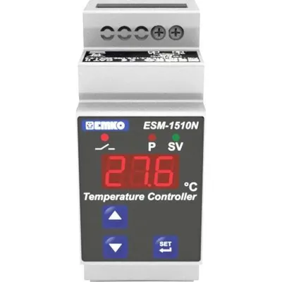 Immagine prodotto di EMKO ESM-1510-N.5.11.0.1/00.00/2.0.0.0 Regolatore a 2 punti Regolatore di temperatura Pt100 -50 ... 400 °C Rel