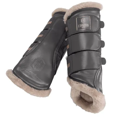 Produktbild von Eskadron HERITAGE Gamasche " GAMSLATE FAUXFUR "  1Paar Größe - M Farbe - basaltgrey