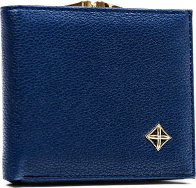Immagine prodotto di Elegante portafoglio da donna blu navy in Finto cuoio
