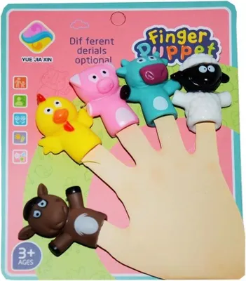 Obrázek produktu pro Maňásci - Domácí Zvířátka Na Prsty.