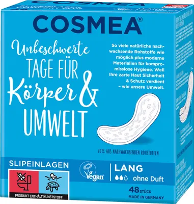 Produktbild von Pelz Cosmea Slipeinlag. Lang ohne Duf 48 Stk