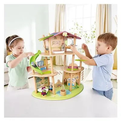 Produktbild von Hape Pandabären-bambushaus-figur Golden Golden One Size