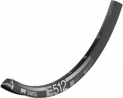 Produktbild von DT Swiss Felge E 512 29" 28 Loch Schwarz - leichte, robuste Enduro-Felge