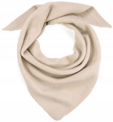 Produktbild von Szaleo Medea Dreieckstuch Damen Herren Wolle Hellbeige