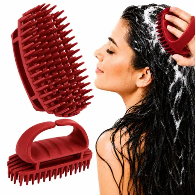 Image de Brosse massante exfoliante pour le cuir chevelu - Stimule la croissance des cheveux FOAMANIZER