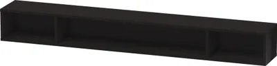 Produktbild von Regalelement L-CUBE 1000x140x120mm schwarz hochglanz schwarz hochglanz
