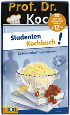 Image de Studenten Kochbuch! mit Schürze