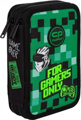 Produktbild von CoolPack, Piórnik dwukomorowy z wyposażeniem Jumper 2 Game Zone, 1 sztuka