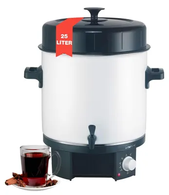 Produktbild von Clatronic® 2in1 Heißgetränke- & Einkochautomat mit 25L Tankinhalt | Einkochtopf