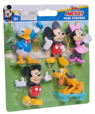 Produktbild von Just Play Mickey Minifigur 5 Einheiten Mehrfarbig  Mehrfarbig One Size
