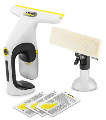 Obrázek produktu pro Kärcher WV 1 Compact Care+, Bílá, 0,1 l, 25 cm, 100 - 240 Hz, 50 - 60 V, Lithium-ion (Li-ion)